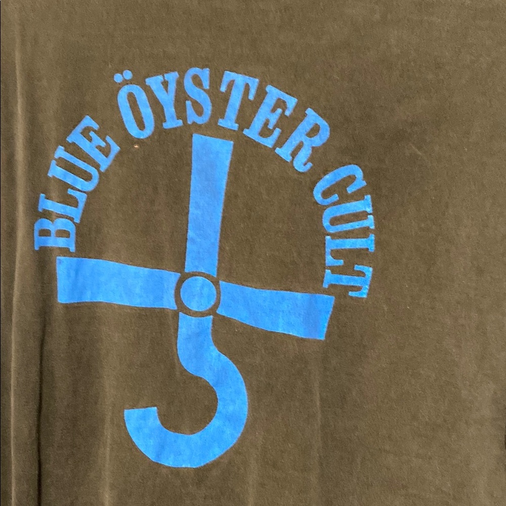 Blue Oyster Cult black Graphic T-Shirt